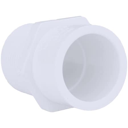 Charlotte Pipe And Foundry 3/4 In. x 1 In. Schedule 40 Male PVC Adapter PVC 02110  0800HA